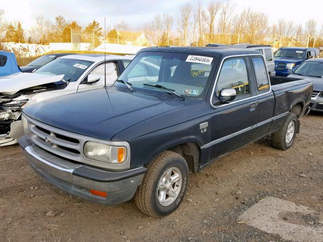 4F4CR16X4RTM46121 - 1994 MAZDA B4000 CAB BLACK photo 2