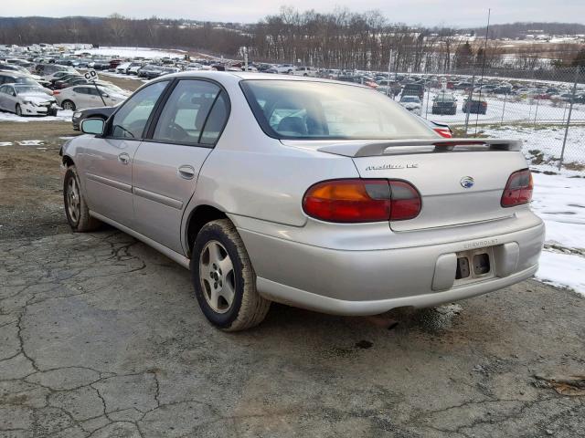 1G1NE52J13M505688 - 2003 CHEVROLET MALIBU LS ვერცხლისფერი ფოტო 3