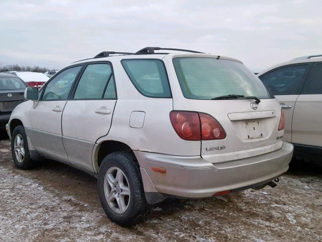 JT6GF10U7Y0067557 - 2000 LEXUS RX 300 WHITE photo 3