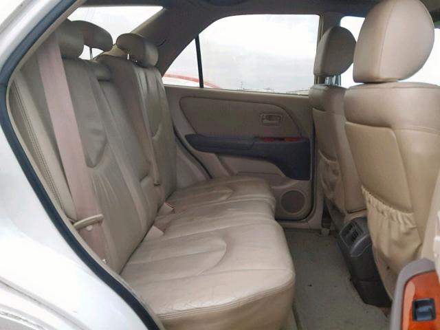 JT6GF10U7Y0067557 - 2000 LEXUS RX 300 WHITE photo 6