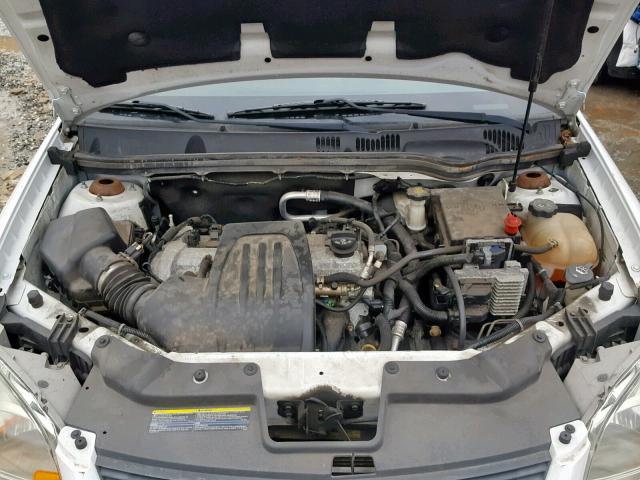 1G1AD5F54A7180190 - 2010 CHEVROLET COBALT 1LT WHITE photo 7