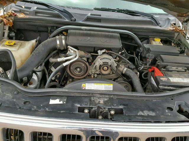 1J8HG48K58C212908 - 2008 JEEP COMMANDER SILVER photo 7