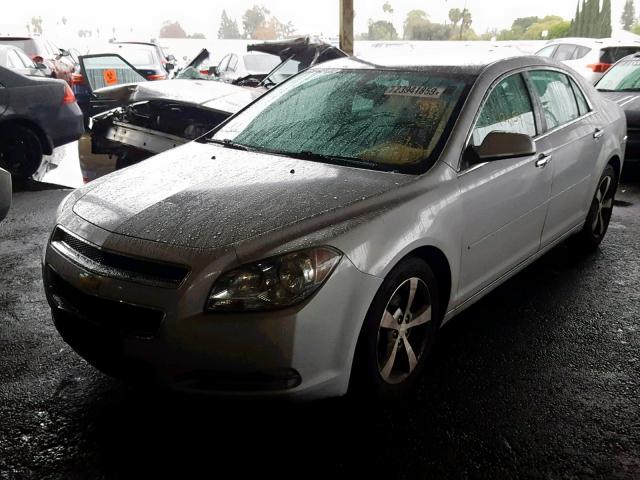 1G1ZD5E02CF357501 - 2012 CHEVROLET MALIBU 2LT SILVER photo 2