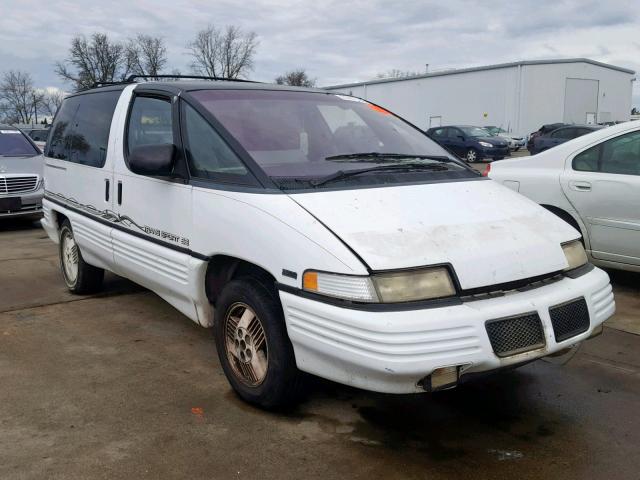 1GMDU06L8PT228307 - 1993 PONTIAC TRANS SPOR WHITE photo 1