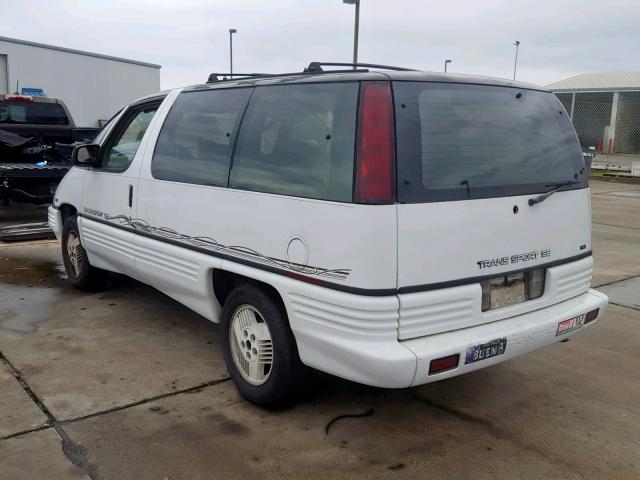 1GMDU06L8PT228307 - 1993 PONTIAC TRANS SPOR WHITE photo 3