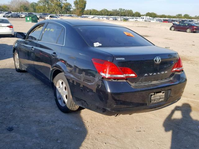 4T1BK36B85U039301 - 2005 TOYOTA AVALON XL BLACK photo 3