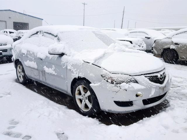 JM1BK12F961538337 - 2006 MAZDA 3 I SILVER photo 1