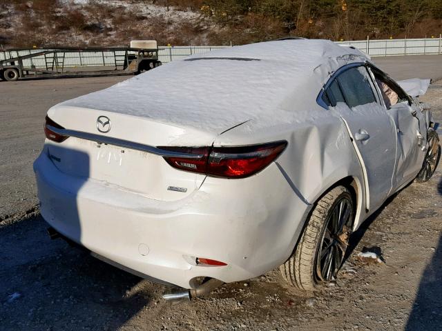 JM1GL1VM0J1310460 - 2018 MAZDA 6 TOURING WHITE photo 4