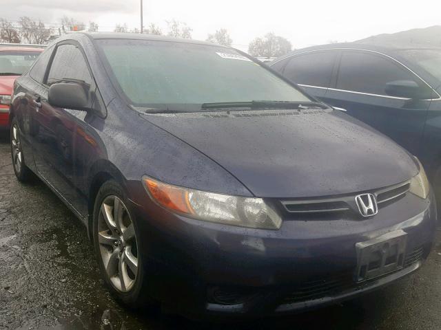 2HGFG12216H578169 - 2006 HONDA CIVIC DX BLUE photo 1