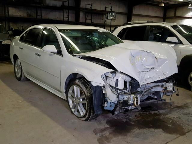 2G1WC5E36C1101580 - 2012 CHEVROLET IMPALA LTZ WHITE photo 1