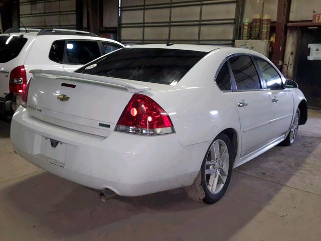 2G1WC5E36C1101580 - 2012 CHEVROLET IMPALA LTZ WHITE photo 4