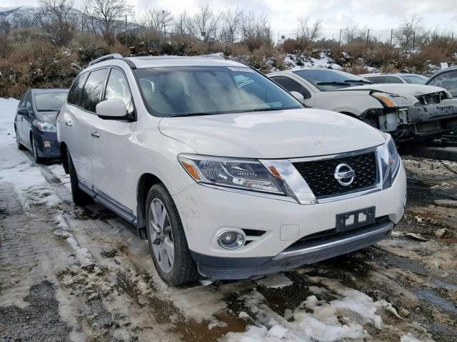 5N1AR2MM8DC661472 - 2013 NISSAN PATHFINDER WHITE photo 1