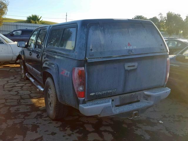 1GCDS43E688223019 - 2008 CHEVROLET COLORADO L BLACK photo 3