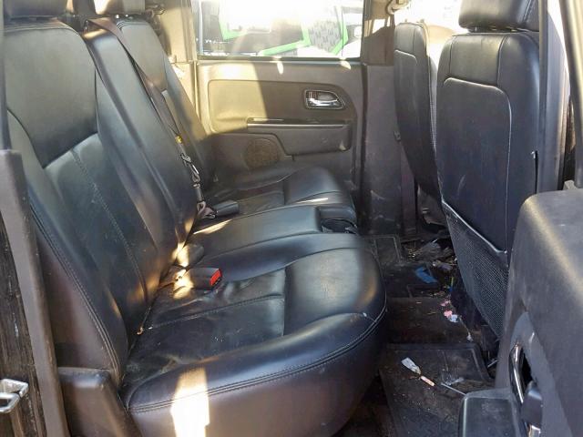 1GCDS43E688223019 - 2008 CHEVROLET COLORADO L BLACK photo 6