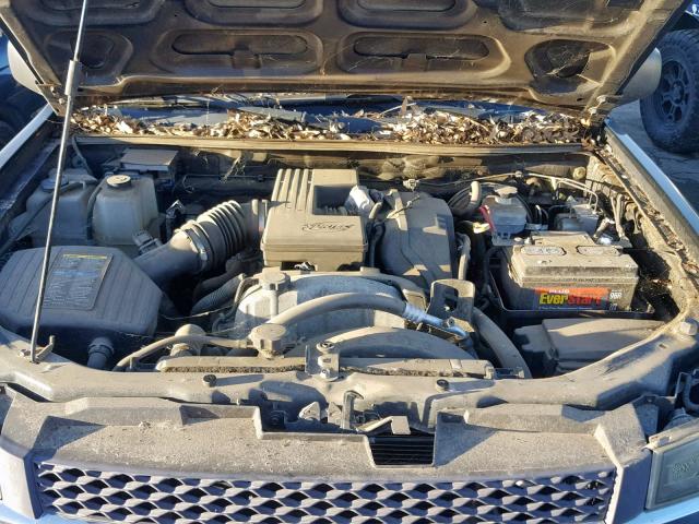 1GCDS43E688223019 - 2008 CHEVROLET COLORADO L BLACK photo 7