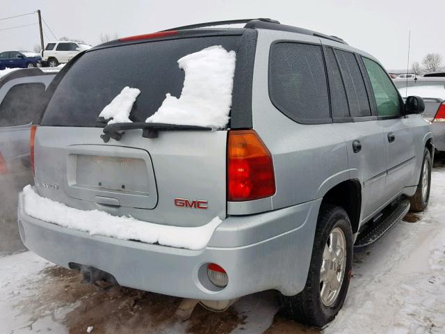 1GKDS13S672139597 - 2007 GMC ENVOY SILVER photo 4