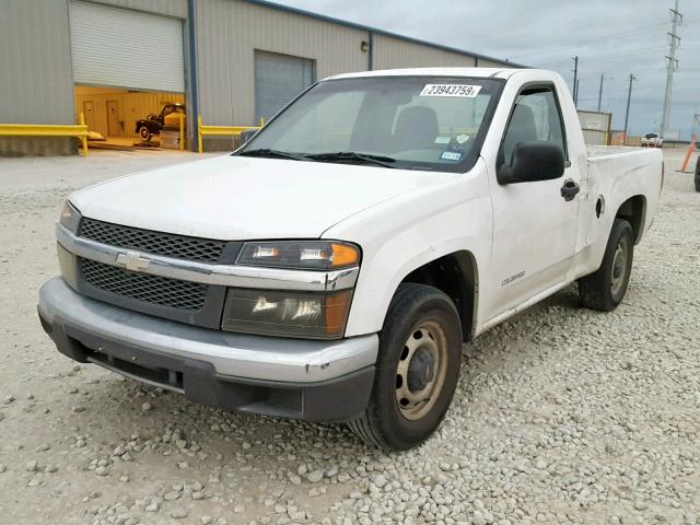 1GCCS146948137182 - 2004 CHEVROLET COLORADO WHITE photo 2