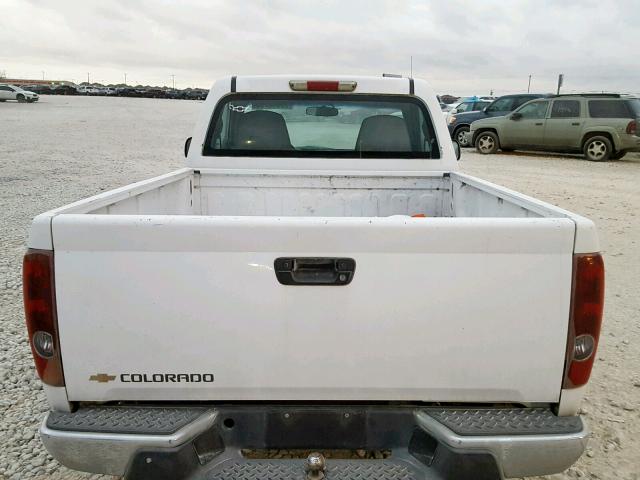 1GCCS146948137182 - 2004 CHEVROLET COLORADO WHITE photo 6