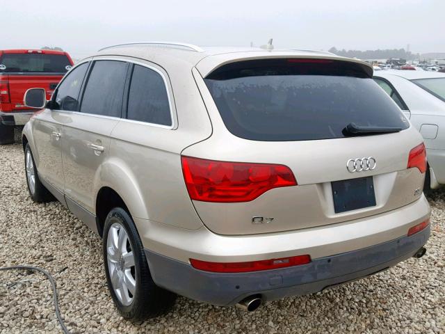 WA1BY74L48D029353 - 2008 AUDI Q7 3.6 QUA TAN photo 3