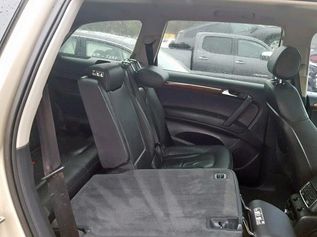 WA1BY74L48D029353 - 2008 AUDI Q7 3.6 QUA TAN photo 6