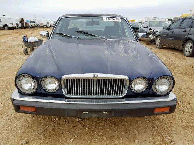 SAJAV1341DC361706 - 1983 JAGUAR XJ6 BLUE photo 9