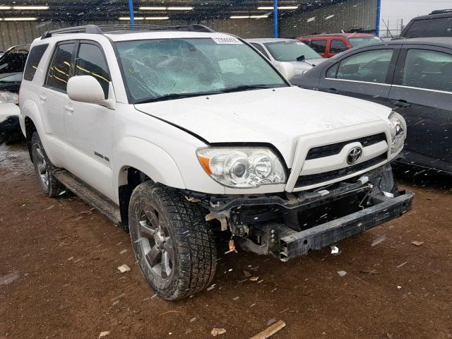 JTEBU17R18K031891 - 2008 TOYOTA 4RUNNER LI WHITE photo 1