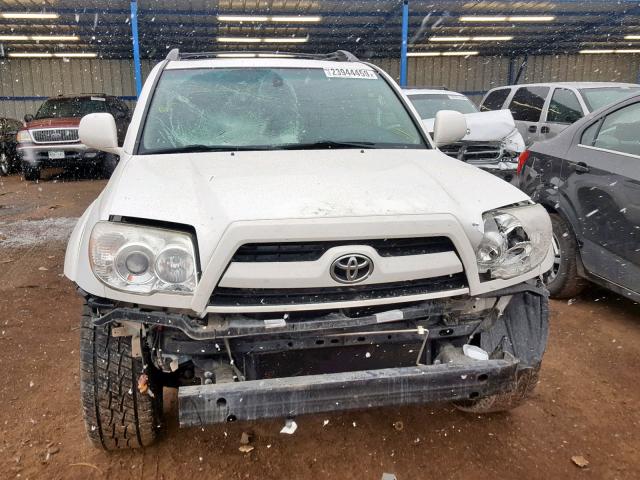 JTEBU17R18K031891 - 2008 TOYOTA 4RUNNER LI WHITE photo 9