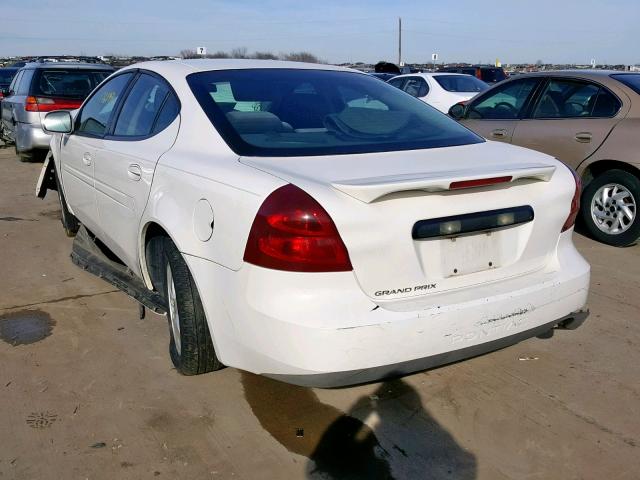 2G2WP522051190805 - 2005 PONTIAC GRAND PRIX WHITE photo 3