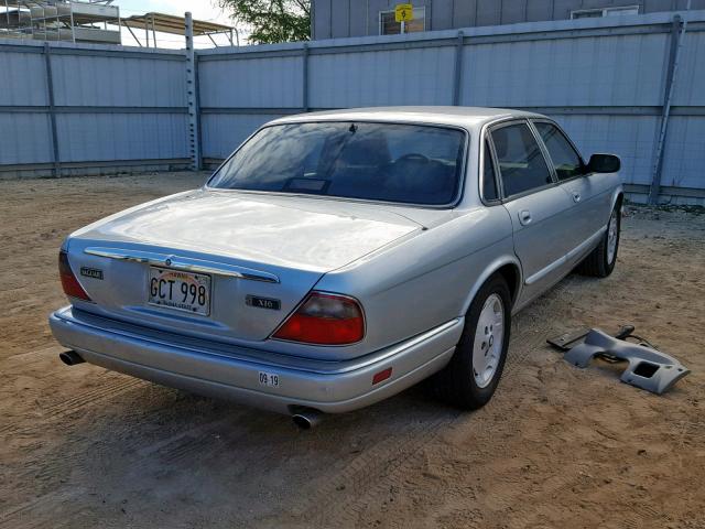 SAJHX1748SC743148 - 1995 JAGUAR XJ6 SILVER photo 4