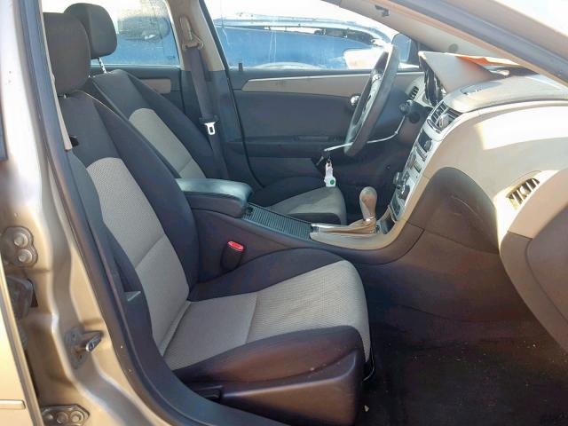 1G1ZG57B28F240059 - 2008 CHEVROLET MALIBU LS GOLD photo 5