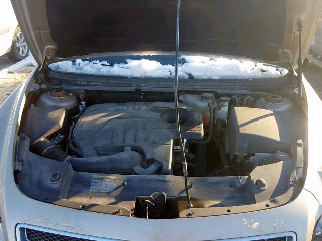 1G1ZG57B28F240059 - 2008 CHEVROLET MALIBU LS GOLD photo 7