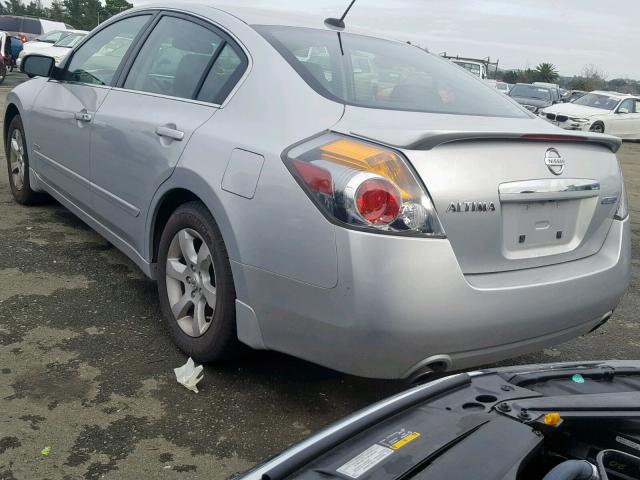 1N4CL21E78C269297 - 2008 NISSAN ALTIMA HYB SILVER photo 3