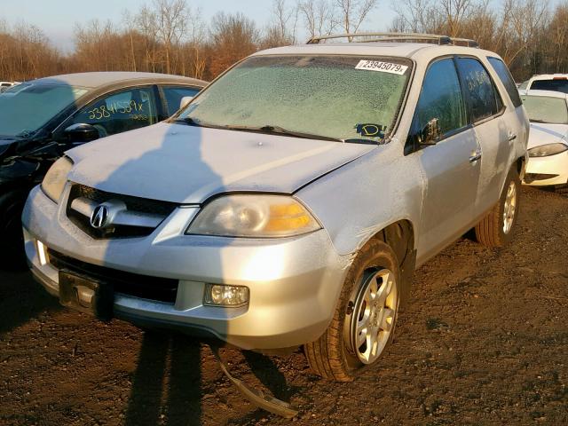 2HNYD18836H537550 - 2006 ACURA MDX TOURIN SILVER photo 2