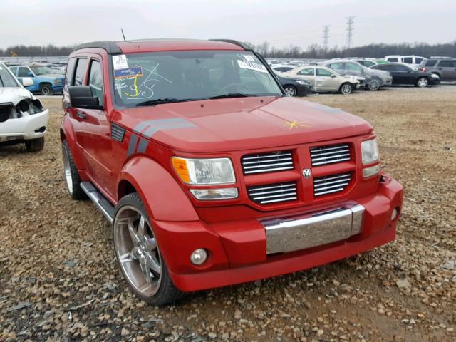 1D4PT6GX0BW576475 - 2011 DODGE NITRO DETO RED photo 1