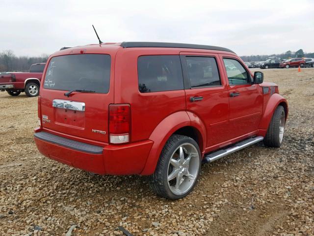 1D4PT6GX0BW576475 - 2011 DODGE NITRO DETO RED photo 4