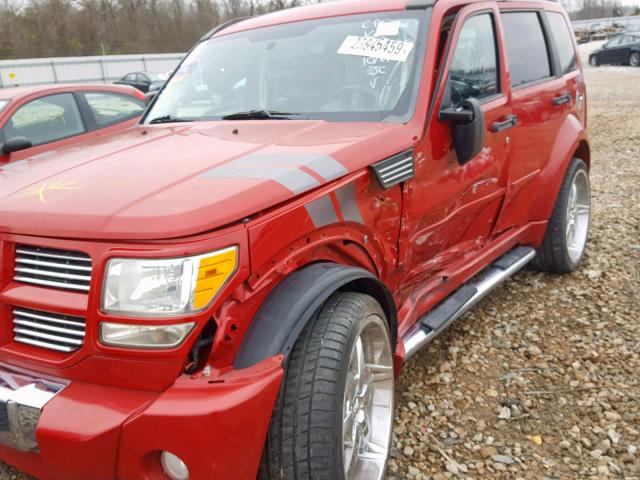 1D4PT6GX0BW576475 - 2011 DODGE NITRO DETO RED photo 9