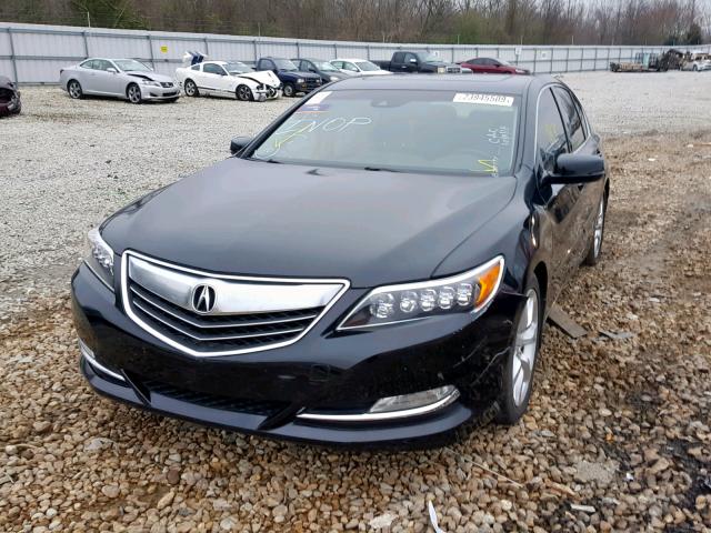 JH4KC1F38EC002297 - 2014 ACURA RLX BLACK photo 2