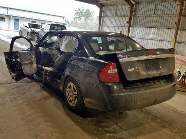 1G1ZS58F57F300754 - 2007 CHEVROLET MALIBU LS BLACK photo 3