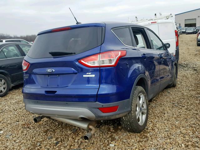 1FMCU0GX3DUC48709 - 2013 FORD ESCAPE SE BLUE photo 4