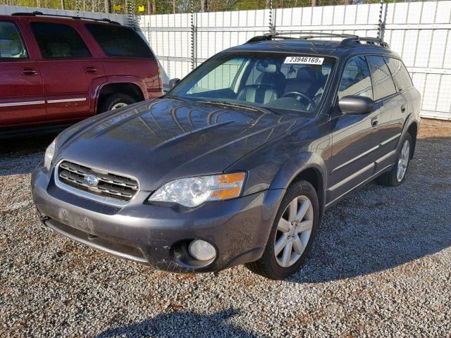 4S4BP62C277343453 - 2007 SUBARU LEGACY OUT GRAY photo 2