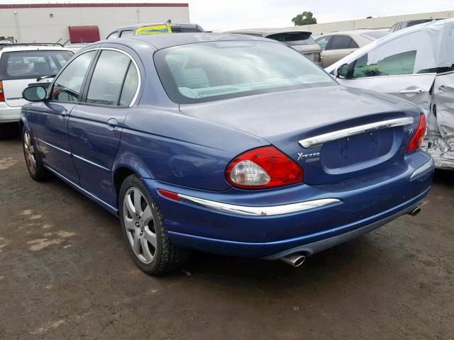 SAJWA51A55WE58413 - 2005 JAGUAR X-TYPE 3.0 BLUE photo 3