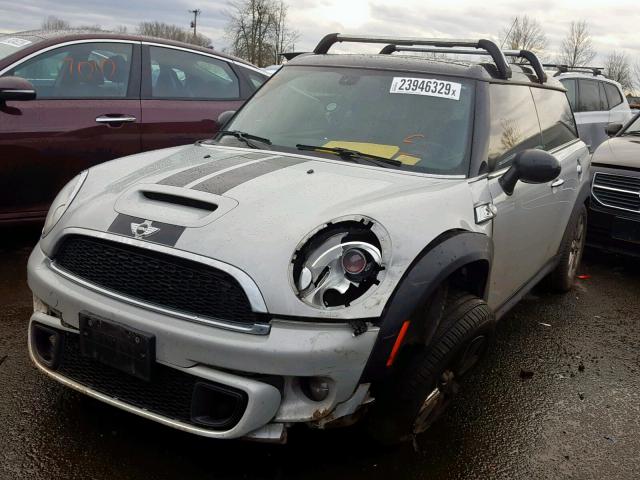 WMWZG3C59BTY31393 - 2011 MINI COOPER S C GRAY photo 2