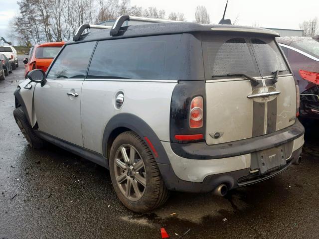 WMWZG3C59BTY31393 - 2011 MINI COOPER S C GRAY photo 3