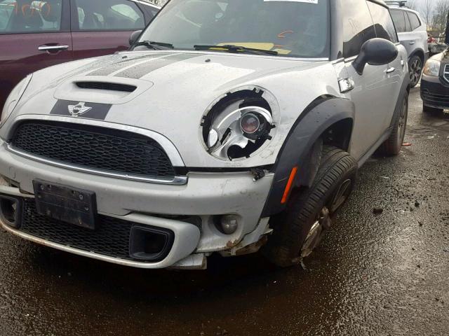 WMWZG3C59BTY31393 - 2011 MINI COOPER S C GRAY photo 9