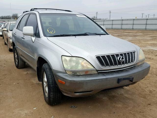 JTJHF10U120266105 - 2002 LEXUS RX 300 SILVER photo 1