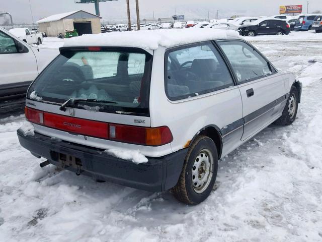 2HGED6358KH535050 - 1989 HONDA CIVIC DX SILVER photo 4