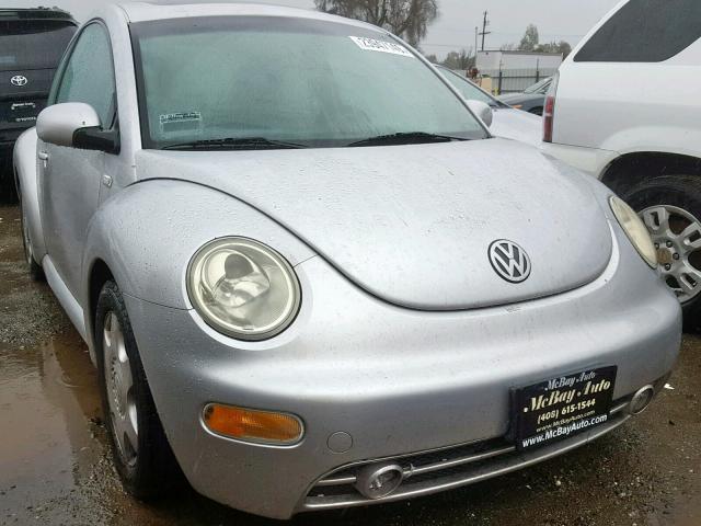 3VWCK21C91M436191 - 2001 VOLKSWAGEN NEW BEETLE Gümüş foto 1