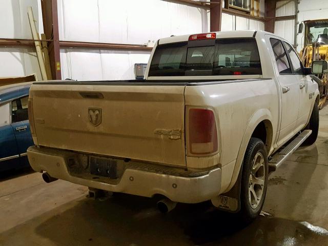 1C6RR7NT3ES130138 - 2014 RAM 1500 LARAM WHITE photo 4