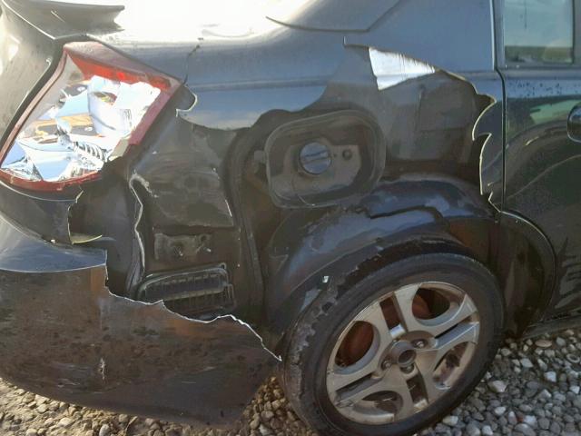 1G8AL54F24Z112284 - 2004 SATURN ION LEVEL BLACK photo 10