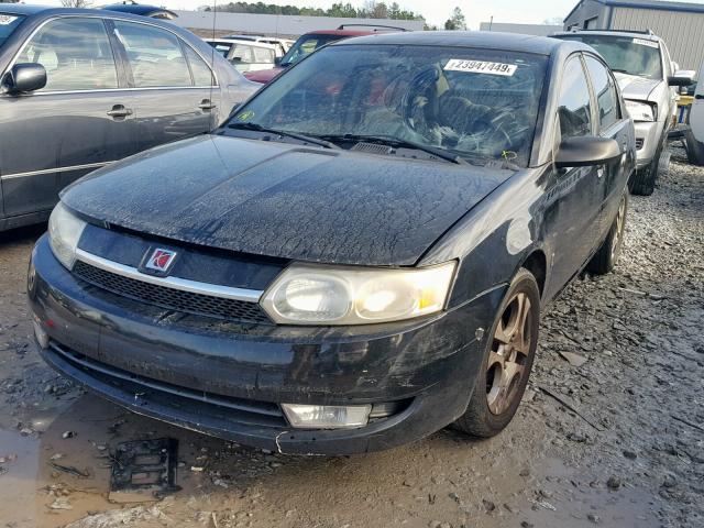 1G8AL54F24Z112284 - 2004 SATURN ION LEVEL BLACK photo 2